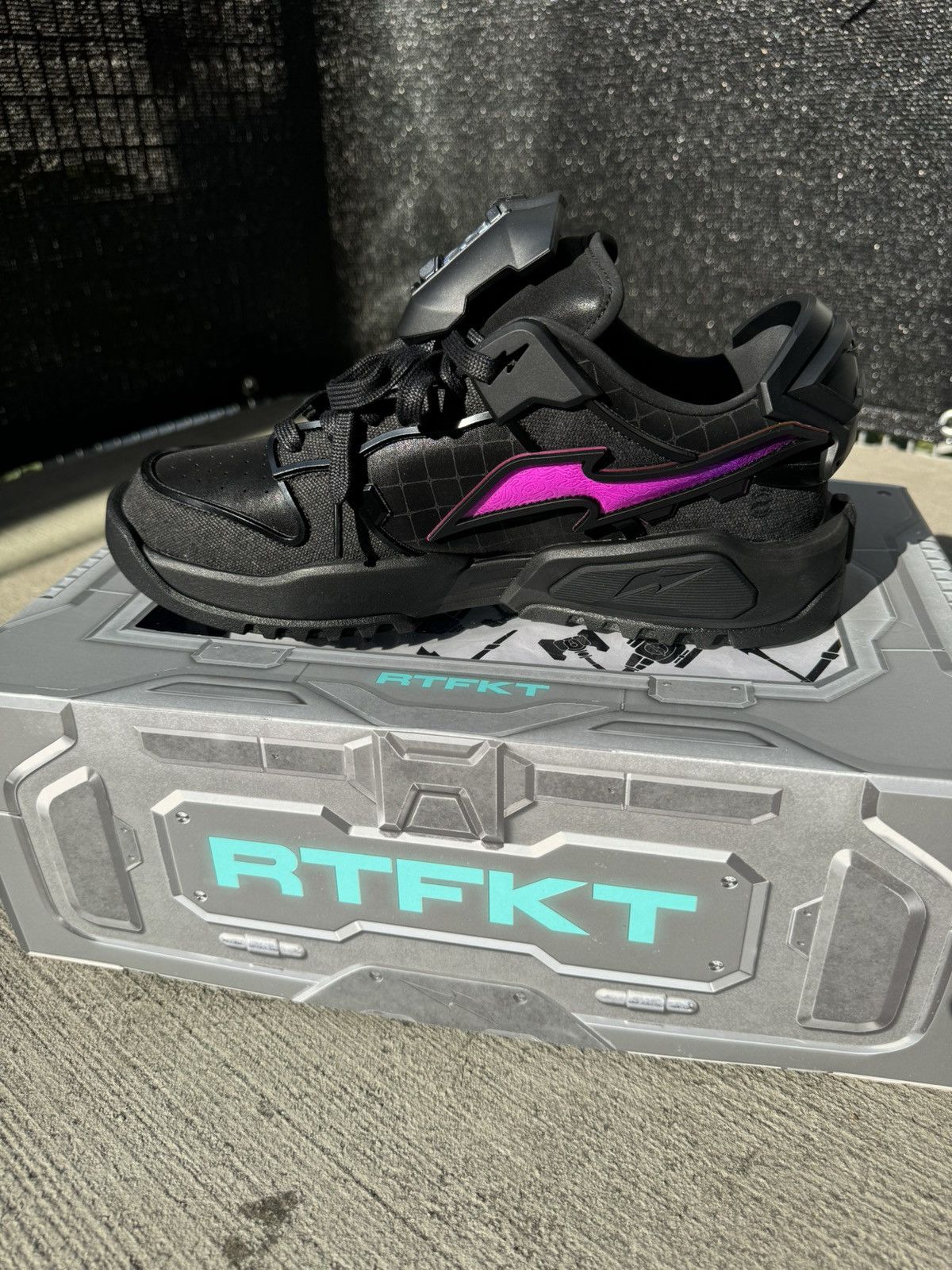 Nike Rtfkt Nike Dunk Genesis Void Size US 9.5 / EU 42-43 - 3 Thumbnail