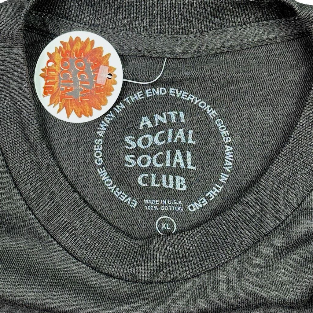 Anti Social Social Club Anti Social Social Club x Fragment Called Interference Tee Size US XL / EU 56 / 4 - 4 Thumbnail