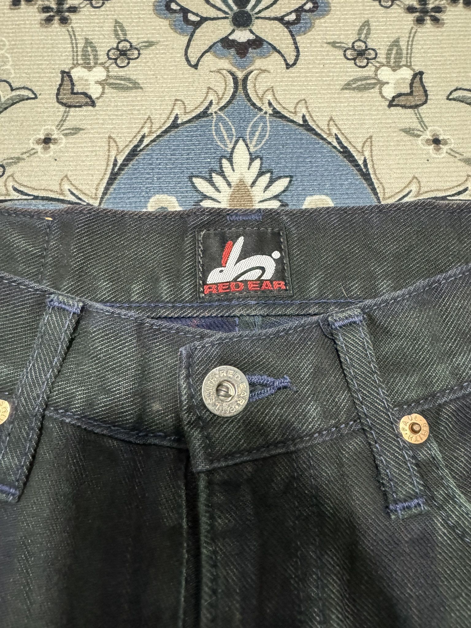 Beauty Beast × General Research × Paul Smith Red Ear Vintage Paul Smith Red Ear Tartan Checked Jeans Size US 30 / EU 46 - 4 Thumbnail