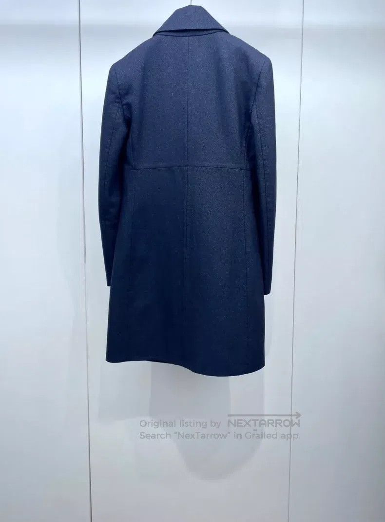 Chanel Chanel Double-breasted fine glitter suit collar long jacke Size XS / US 0-2 / IT 36-38 - 2 Thumbnail