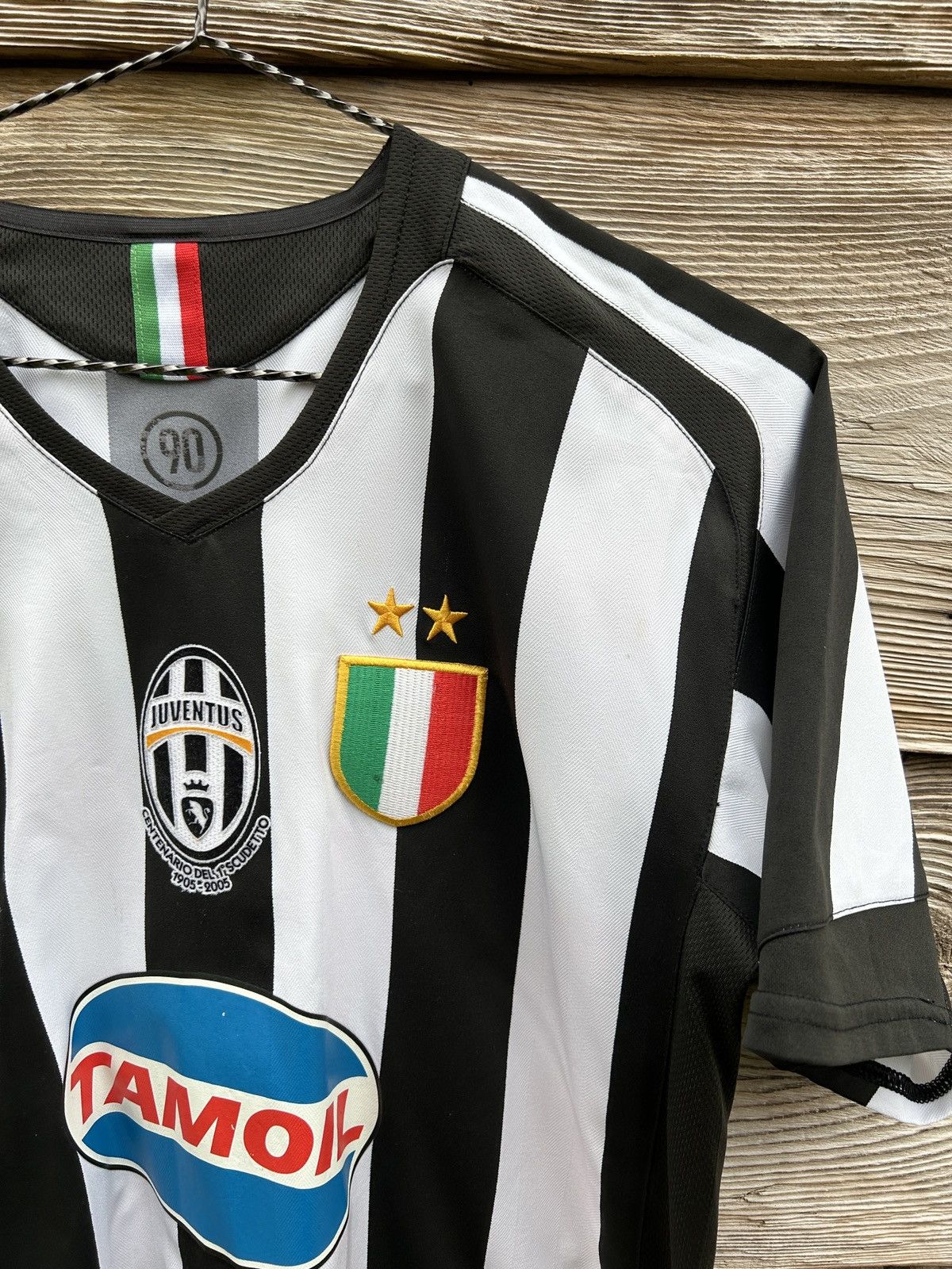 Nike Vintage Nike T90 Juventus #11 Nedved 2005/06 Home Kit Jersey Size US S / EU 44-46 / 1 - 6 Thumbnail