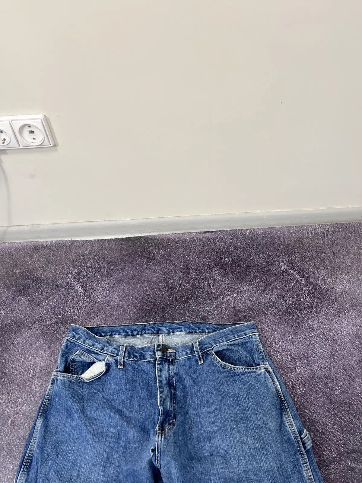 Dickies × Vintage Vintage Dickies Y2K Blue Denim American Hype Baggy Jeans Size US 36 / EU 52 - 9 Thumbnail