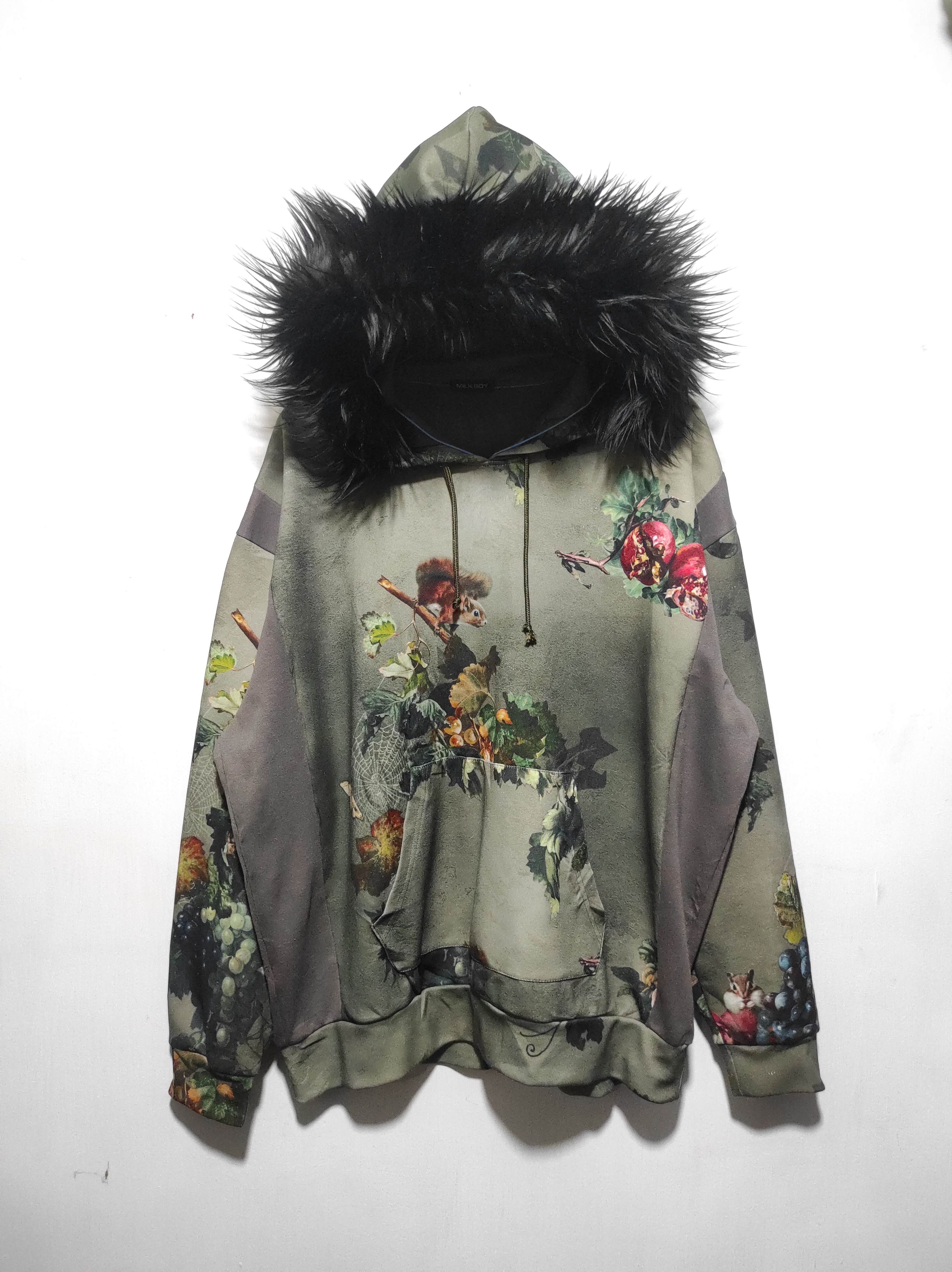 If Six Was Nine Milkboy Fullprint Fur Hoodie LGB style Size US XL / EU 56 / 4 - 2 Thumbnail