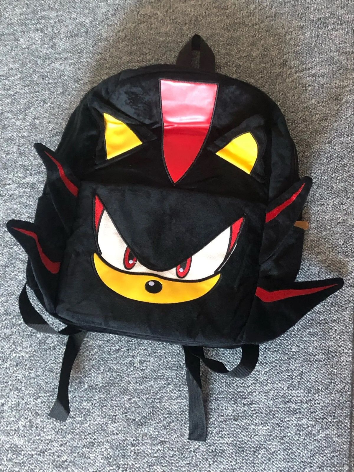 Other Black Hedgehog Plush Backpack Bag Size ONE SIZE - 7 Thumbnail