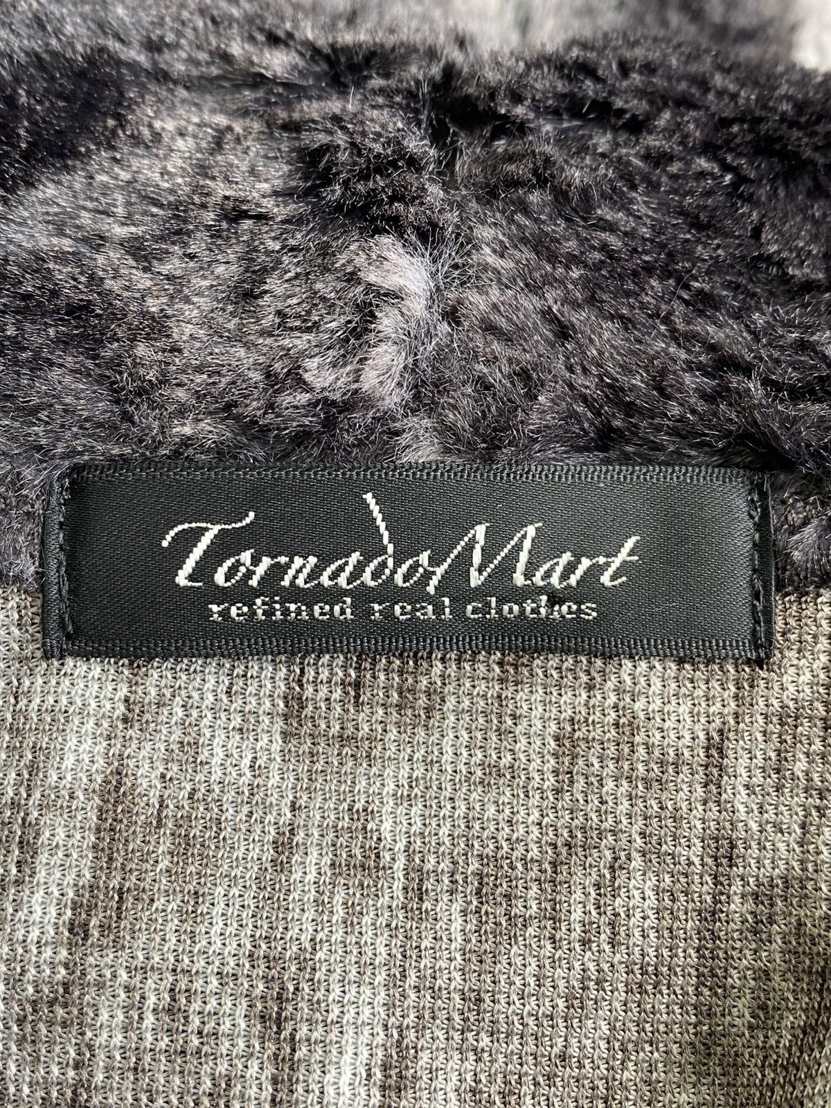 Tornado Mart 2000’s Tornado Mart Faux Fur Asymmetrical Zipper Hoodie Size US L / EU 52-54 / 3 - 8 Thumbnail