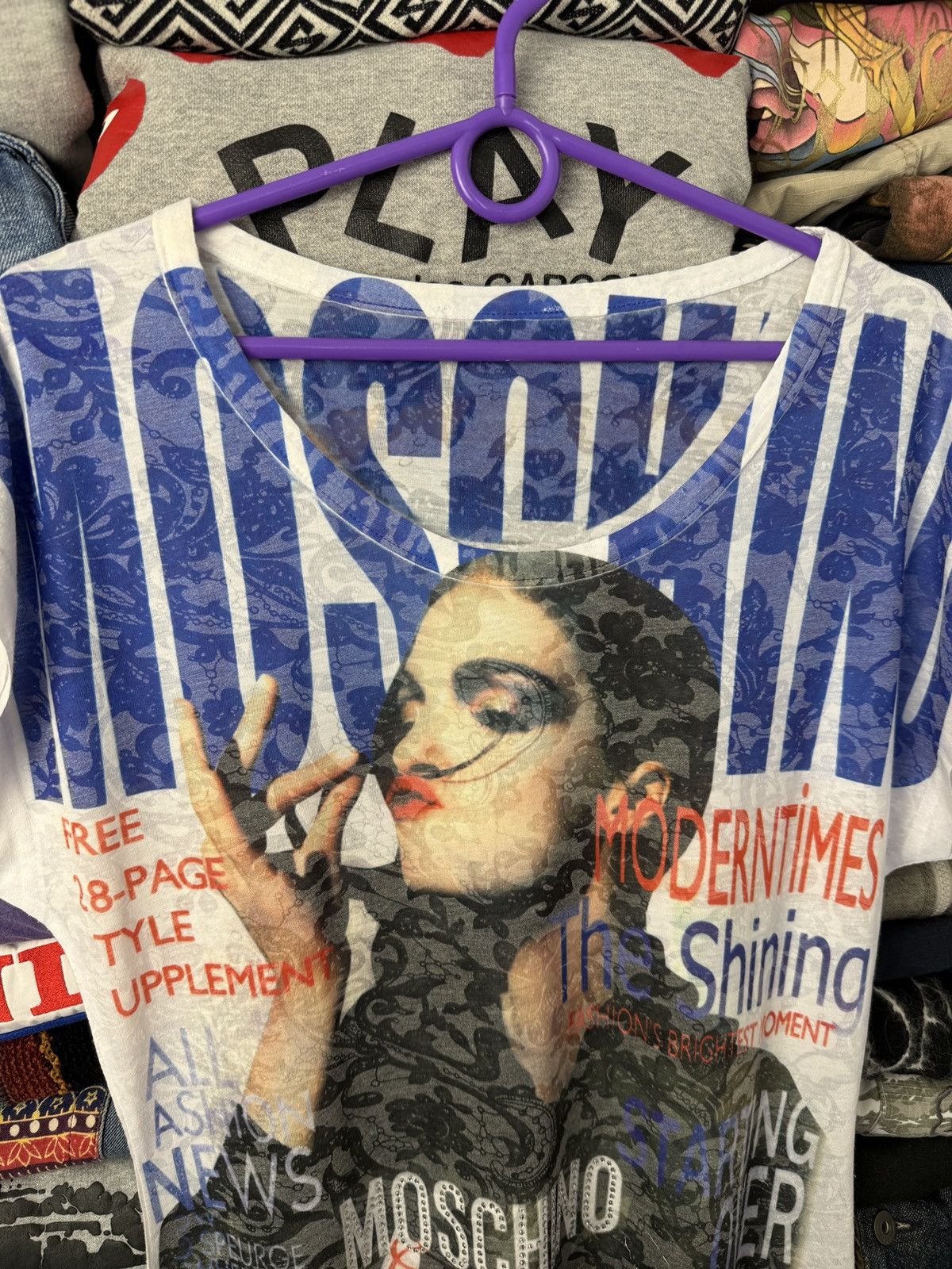 Love Moschino VINTAGE LOVE MOSCHINO Y2K TEE SHIRT Size L / US 10 / IT 46 - 3 Thumbnail