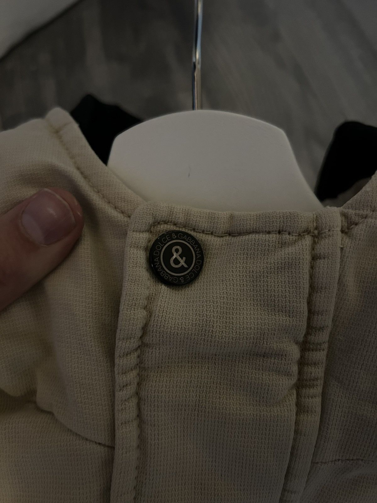 Dolce & Gabbana Dolce & Gabbana Beige Oversized Parka Coat Size US M / EU 48-50 / 2 - 11 Thumbnail
