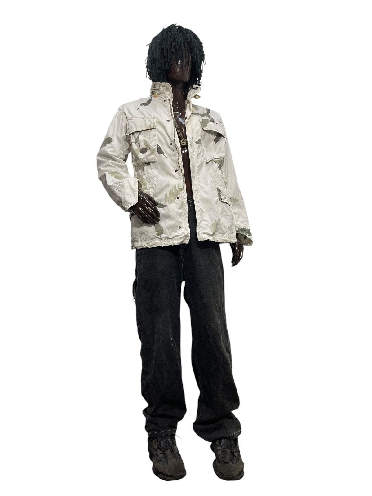 Kapital Kapital Field Jacket Military Feathers Pattern 6🟩6 Size US L / EU 52-54 / 3 - 3 Thumbnail