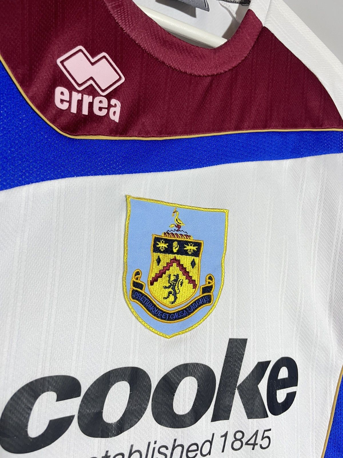 Errea Burnley Errea 50 Years Champions Football Shirt Size US M / EU 48-50 / 2 - 6 Thumbnail