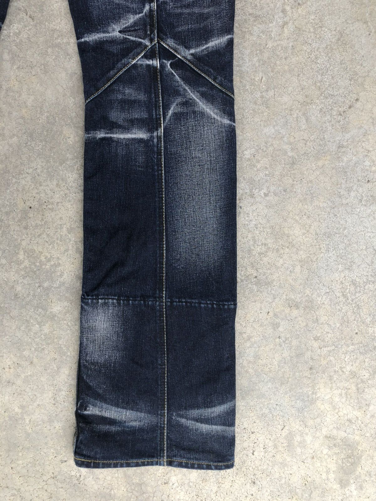 If Six Was Nine Nicole Club Flared Jeans Distressed Jeans Size US 32 / EU 48 - 12 Thumbnail