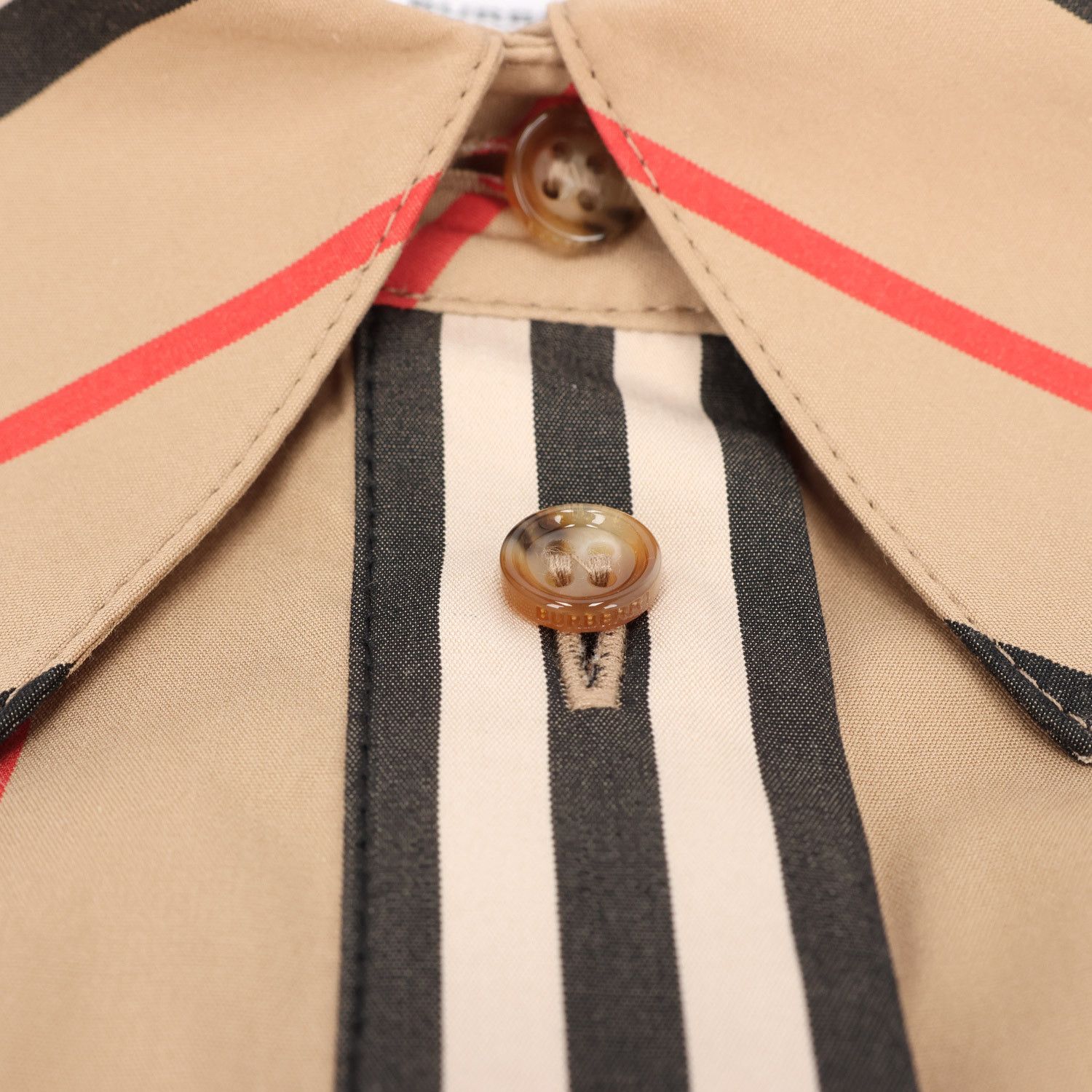 Burberry o1w1db10326 Stripe Dress in Multicolor Size M / US 6-8 / IT 42-44 - 7 Thumbnail