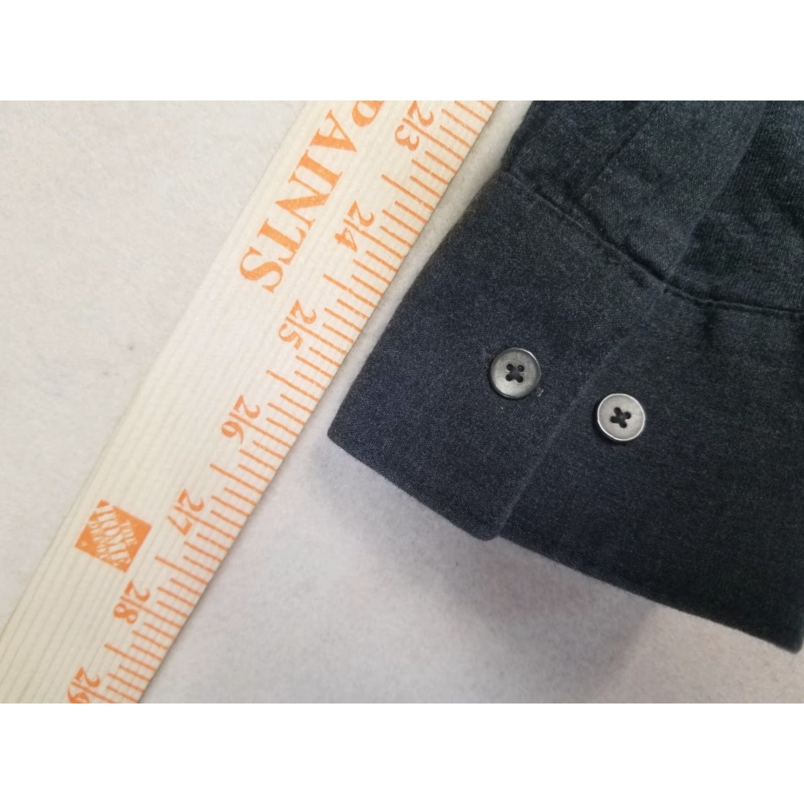 Vintage WRK by Matteo Gottardi Gray Button Up Long Sleeve Men's XL Shirt Size US XL / EU 56 / 4 - 5 Thumbnail
