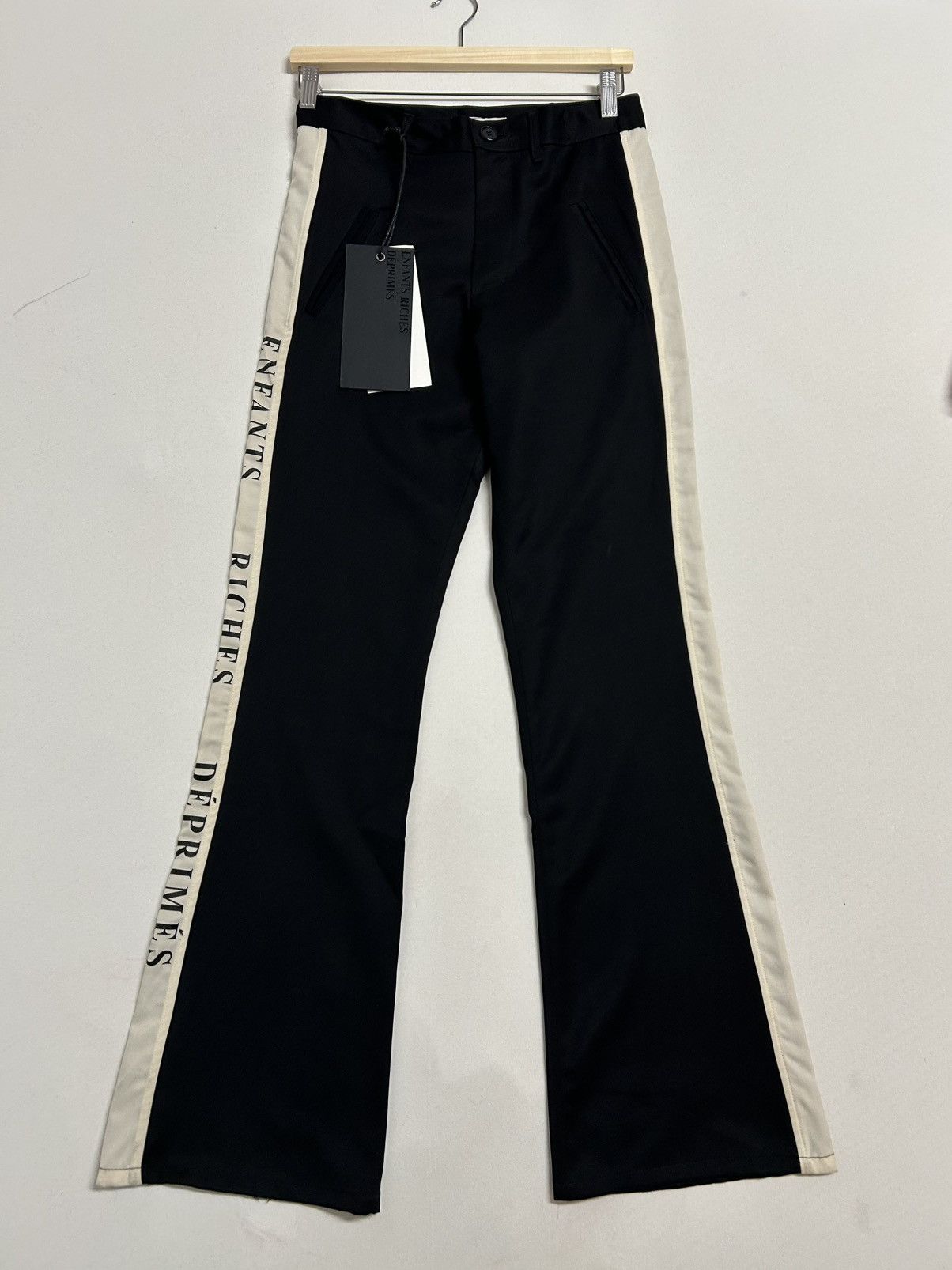 Enfants Riches Deprimes SS2018 Flared Side Stripe Logo Pants Size US 30 / EU 46 - 8 Thumbnail