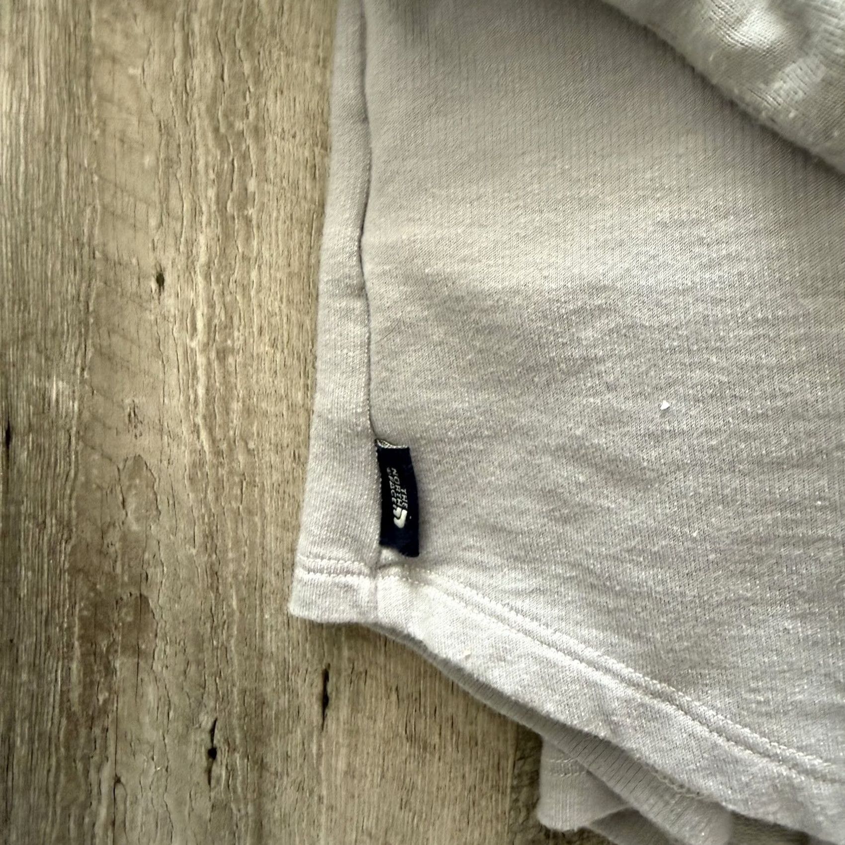 The North Face The North Face Belted Cardigan Wrap Sweatshirt Womens Large Light Gray Tie Closure Open Breathable Logo Shirt/Outerwear Size L / US 10 / IT 46 - 6 Thumbnail