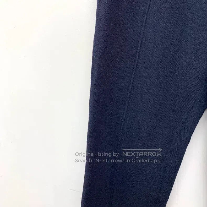 Gucci Gucci Size S 23 dark blue logo embroidered cotton casual tr Size US 29 - 4 Thumbnail