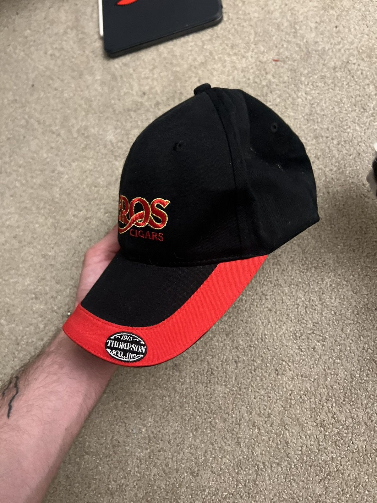 Other × Vintage Sick vintage EROS cigars Thompson adjustable cap Size ONE SIZE - 4 Thumbnail