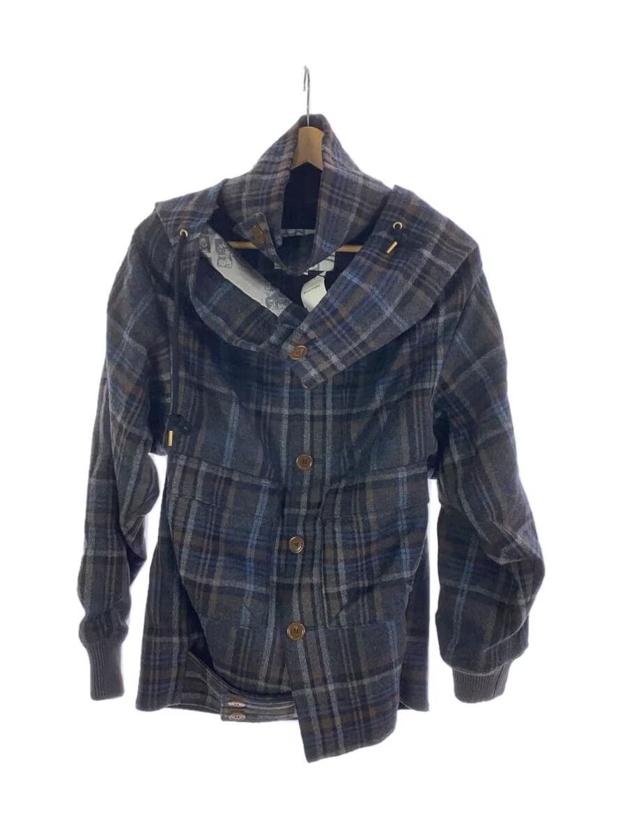 Vivienne Westwood Dolman Sleeve Plaid Wool Jacket Size US S / EU 44-46 / 1 - 1 Thumbnail