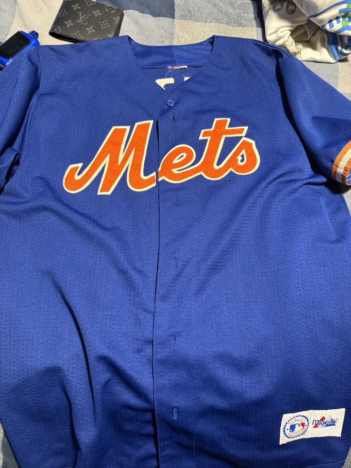 Majestic Vintage Mets Piazza Jersey #31 Size US L / EU 52-54 / 3 - 1 Thumbnail