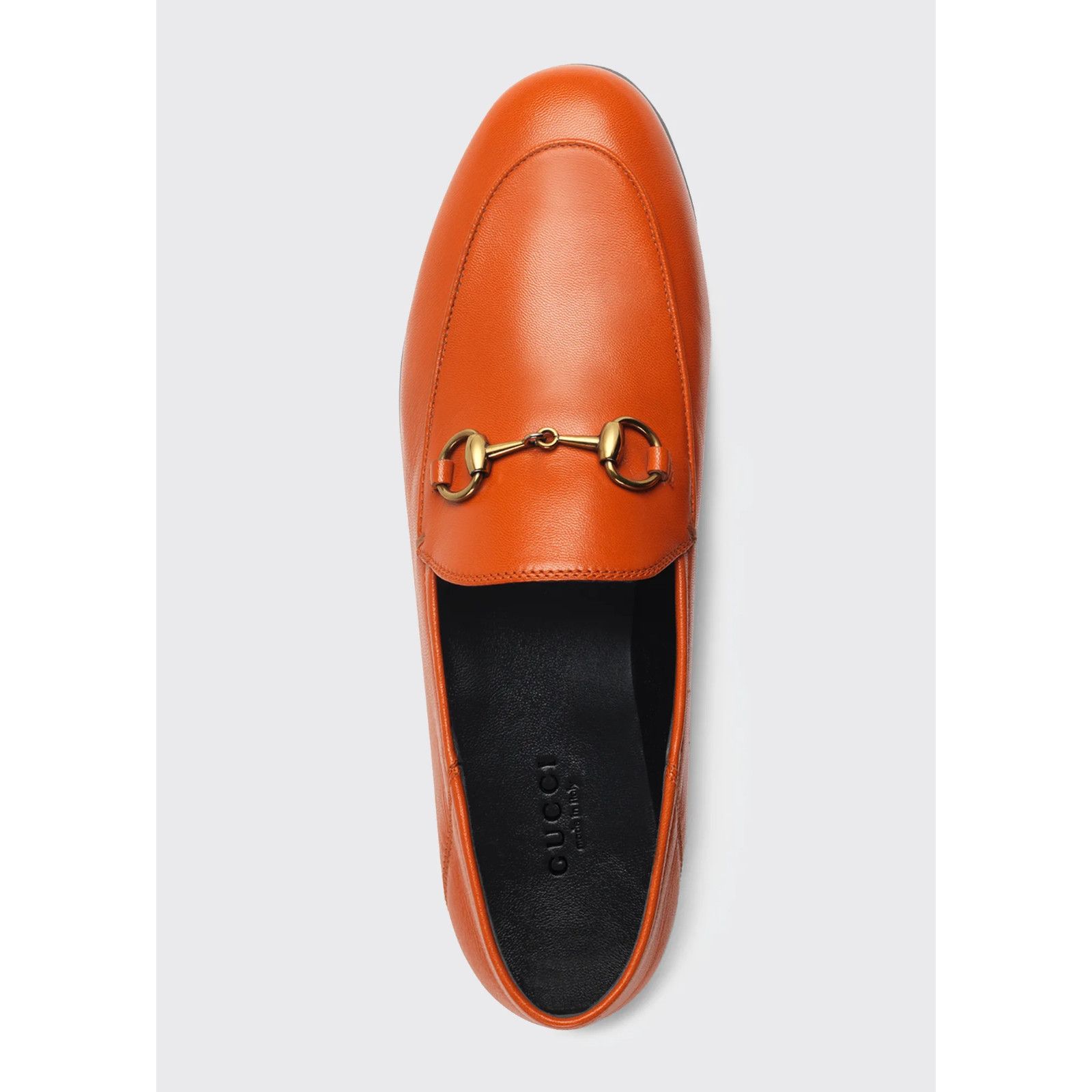 Gucci Gucci Brixton Collapsible Deep Orange Leather Horsebit Size US 6 / IT 36 - 9 Thumbnail