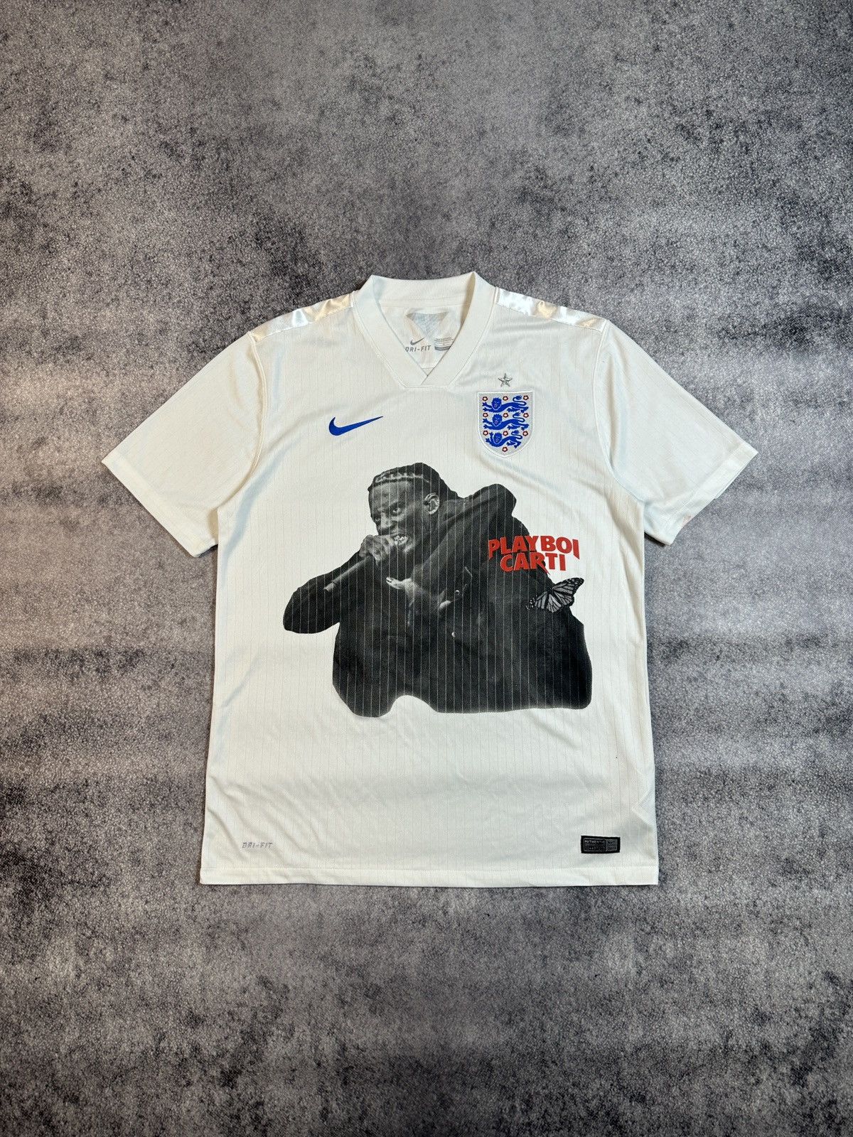 Nike Nike England Playboi Carti Soccer Jersey Blokecore L Rare Size US L / EU 52-54 / 3 - 1 Thumbnail