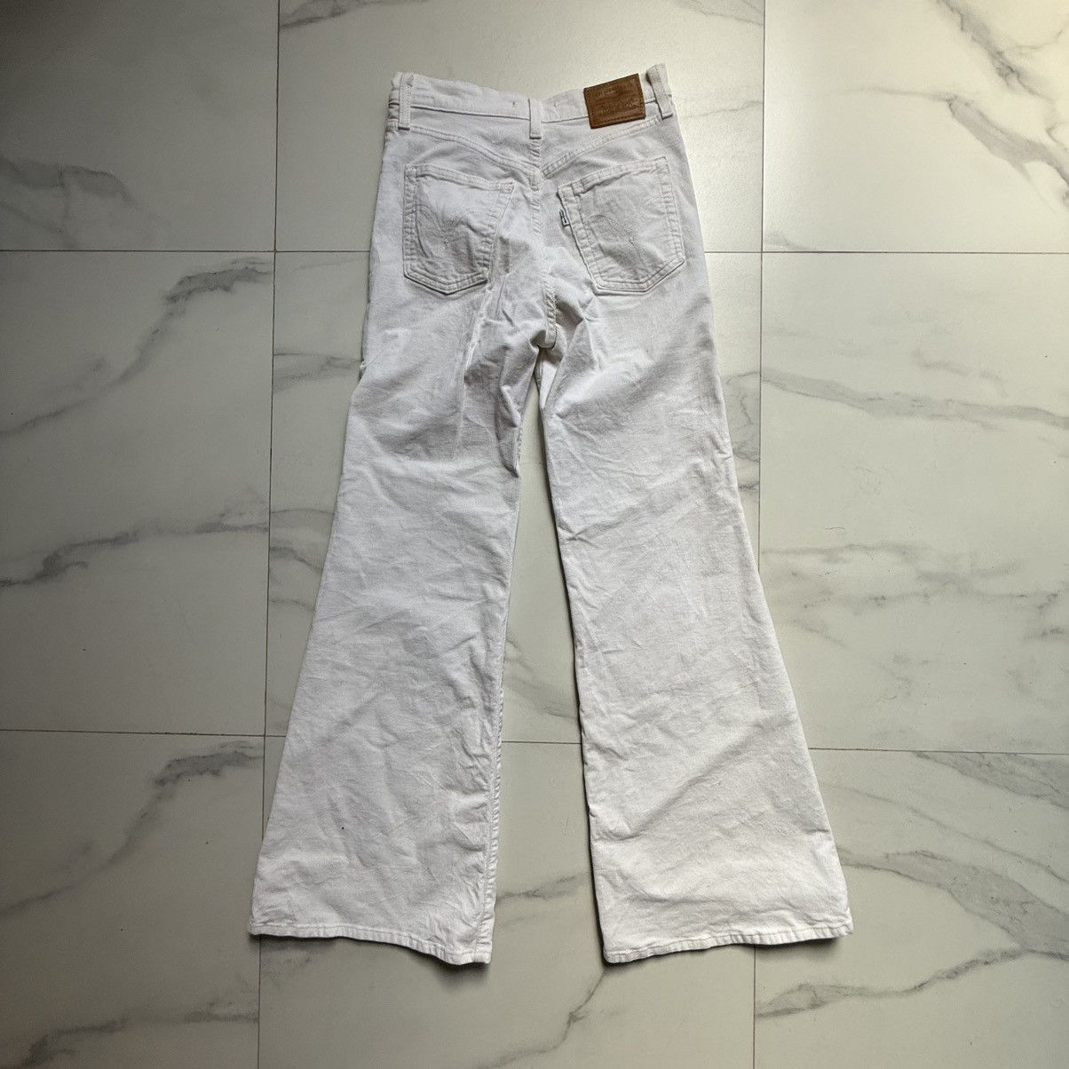 Levi's Vintage Clothing Vintage Y2K Levi’s Ribcage Bell Capital ‘E’ Corduroy Pants Size 26" / US 2 / IT 38 - 3 Thumbnail