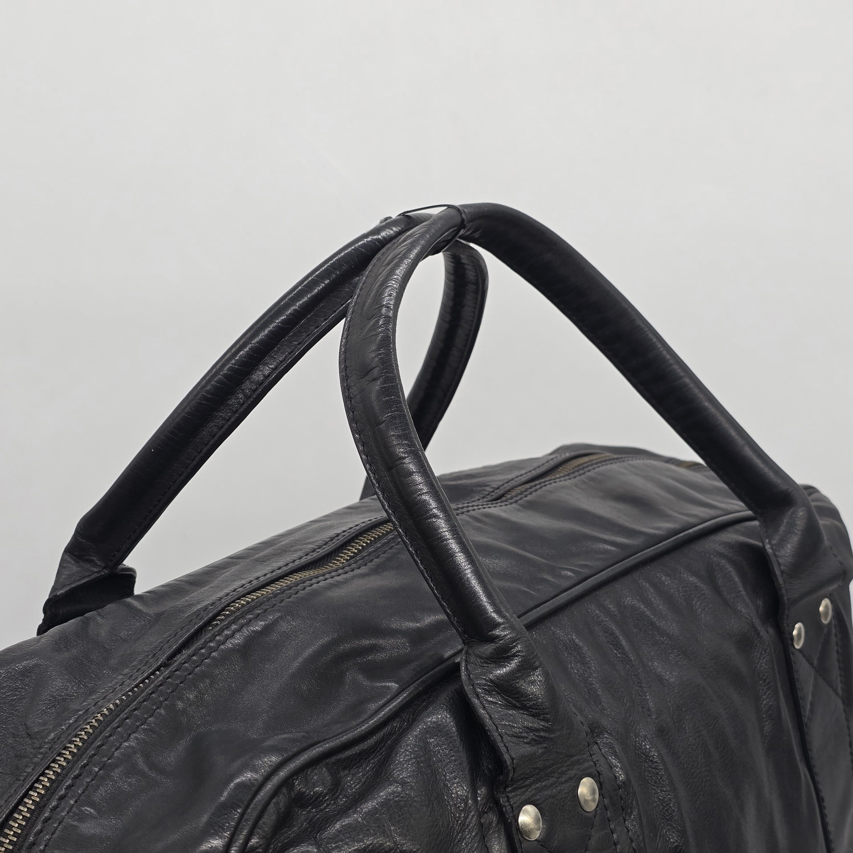 Ann Demeulemeester Ann Demeulemeester - Archive Leather Weekender Bag Size ONE SIZE - 5 Thumbnail