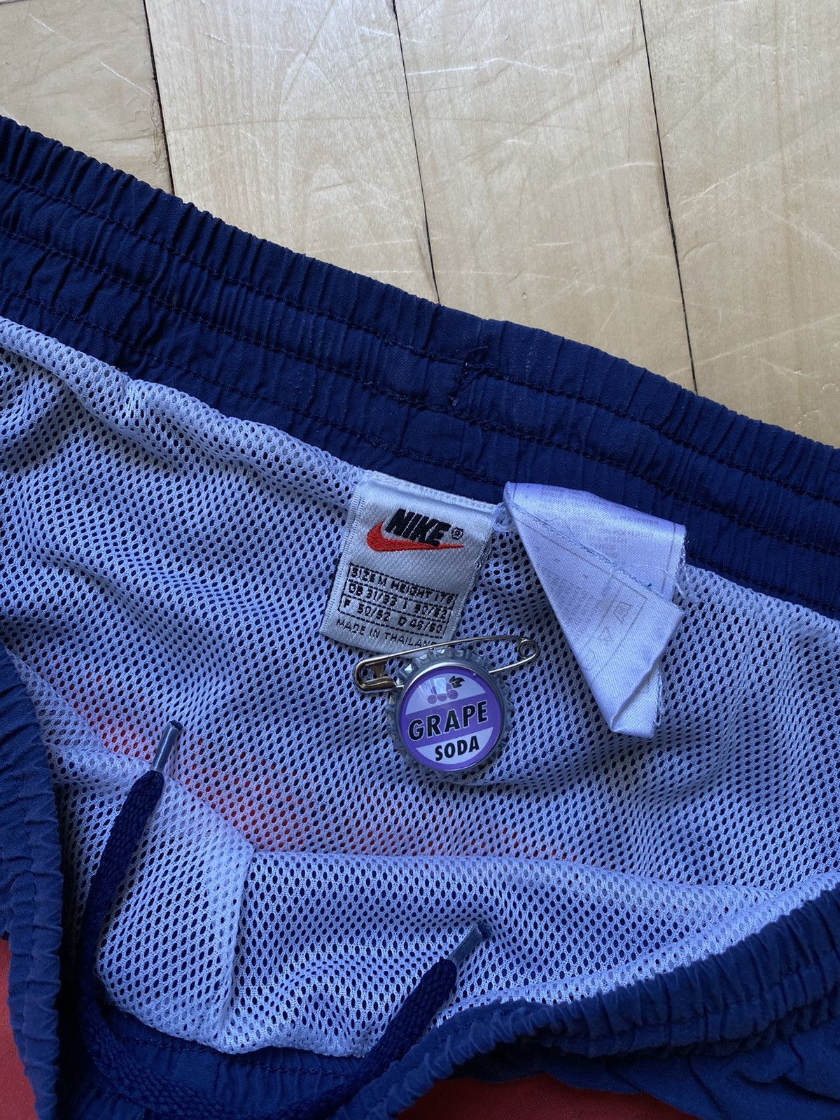 Nike × Vintage Vintage Nike Shorts Big Logo Size M Size US 32 / EU 48 - 7 Thumbnail