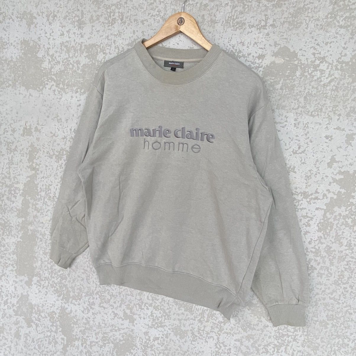Other Vintage Marie Claire Big Embroidered Crewneck Sweatshirt Size US M / EU 48-50 / 2 - 2 Thumbnail