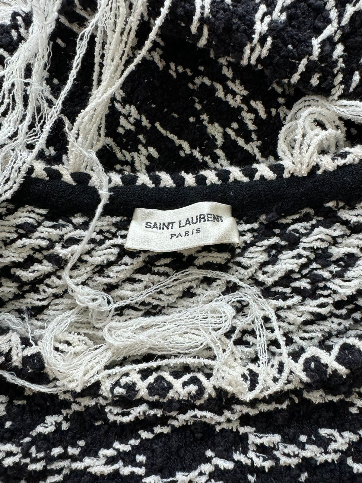 Saint Laurent Paris Saint Laurent SS17 Distressed Knit Sweater Size US XL / EU 56 / 4 - 6 Thumbnail