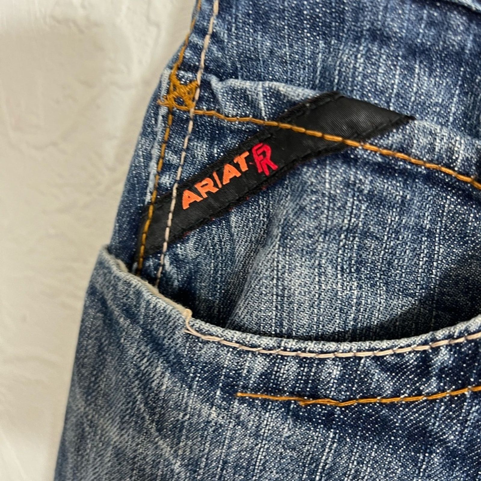 Ariat Ariat FR M3 Loose Stackable Straight Leg Jean Men’s 32X30 Size US 32 / EU 48 - 3 Thumbnail
