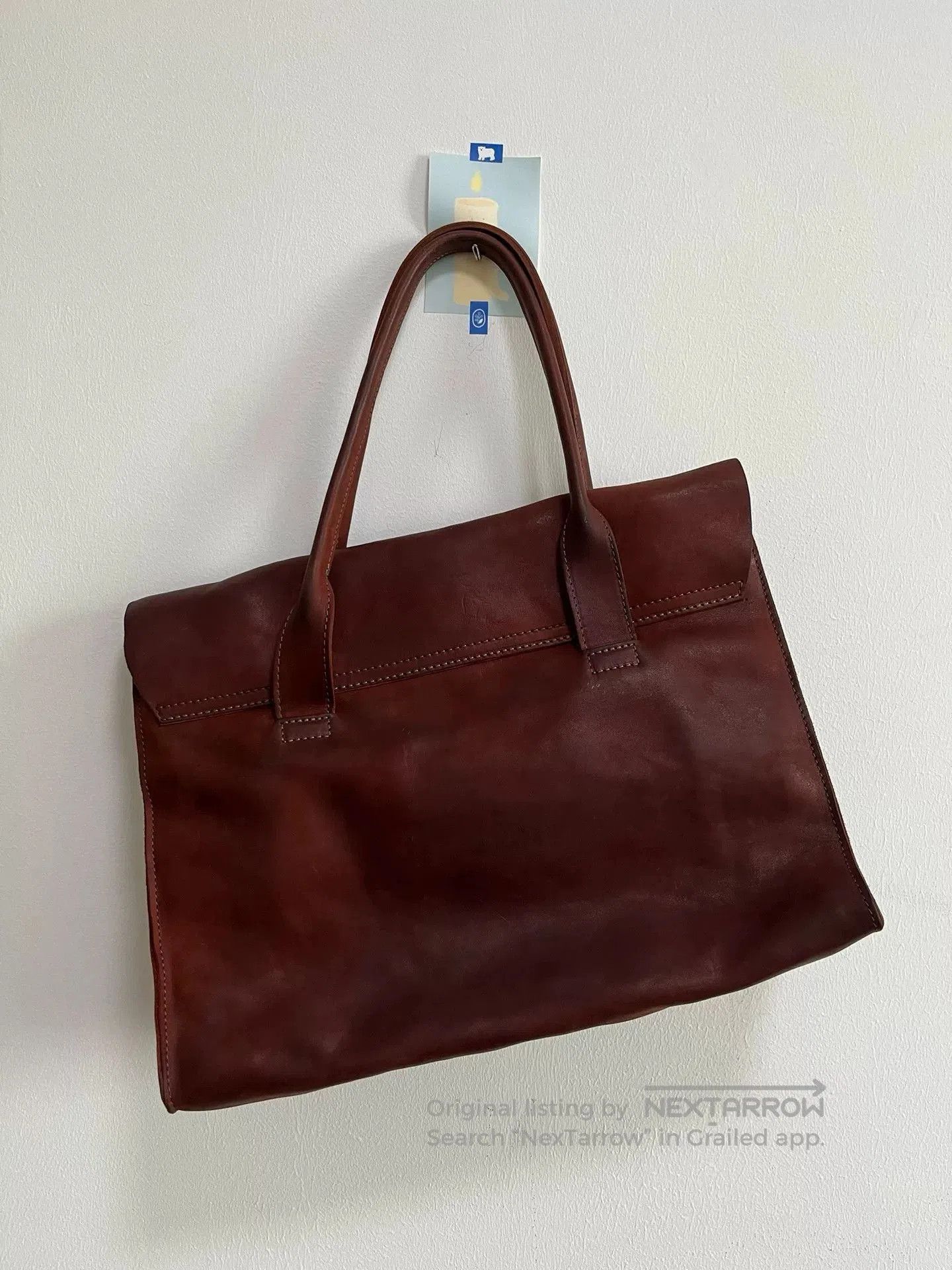 Other Tagliovivo Rust Red Leather Handbag. Size ONE SIZE - 3 Thumbnail