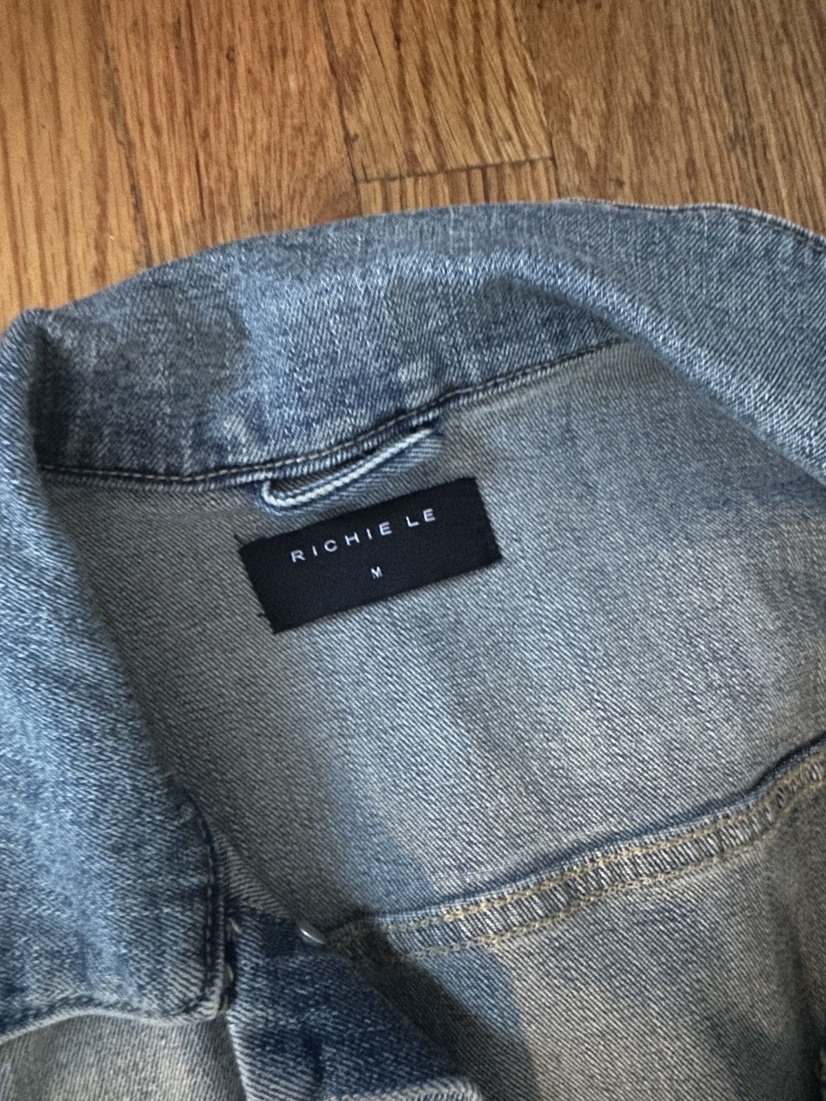 Richie Le Collection Richie Le Collection Denim Trucker Jacket Size US M / EU 48-50 / 2 - 3 Thumbnail