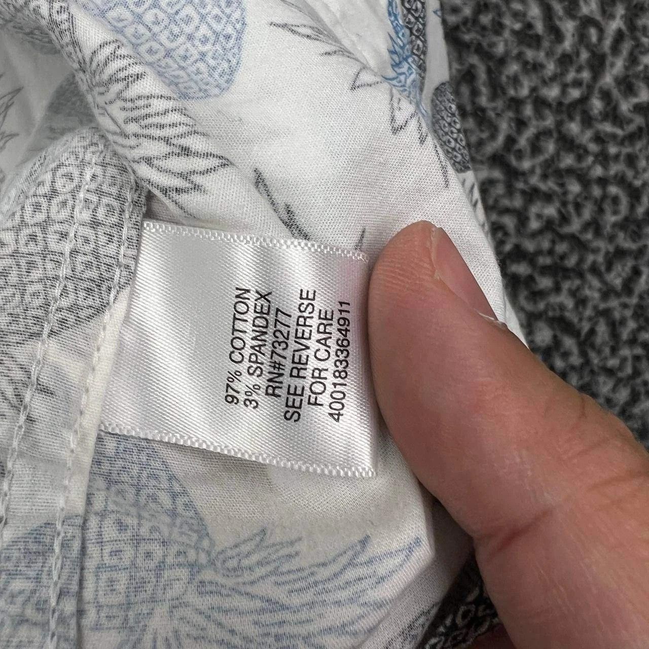Other Sonoma Button Down Shirt Men XL Pineapple Print Cotton Size US XL / EU 56 / 4 - 4 Thumbnail