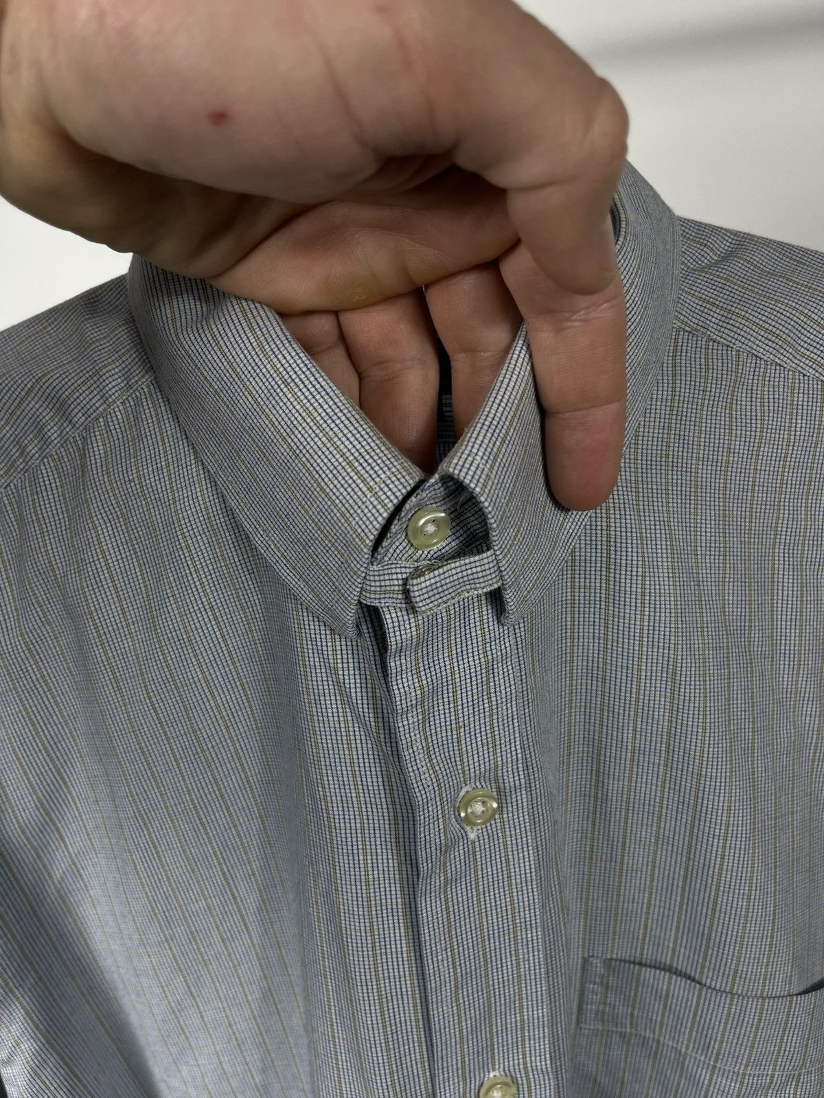 Arrow Arrow Company Men’s 100% Cotton Button Checked Shirt 16/41 Size US XL / EU 56 / 4 - 5 Thumbnail