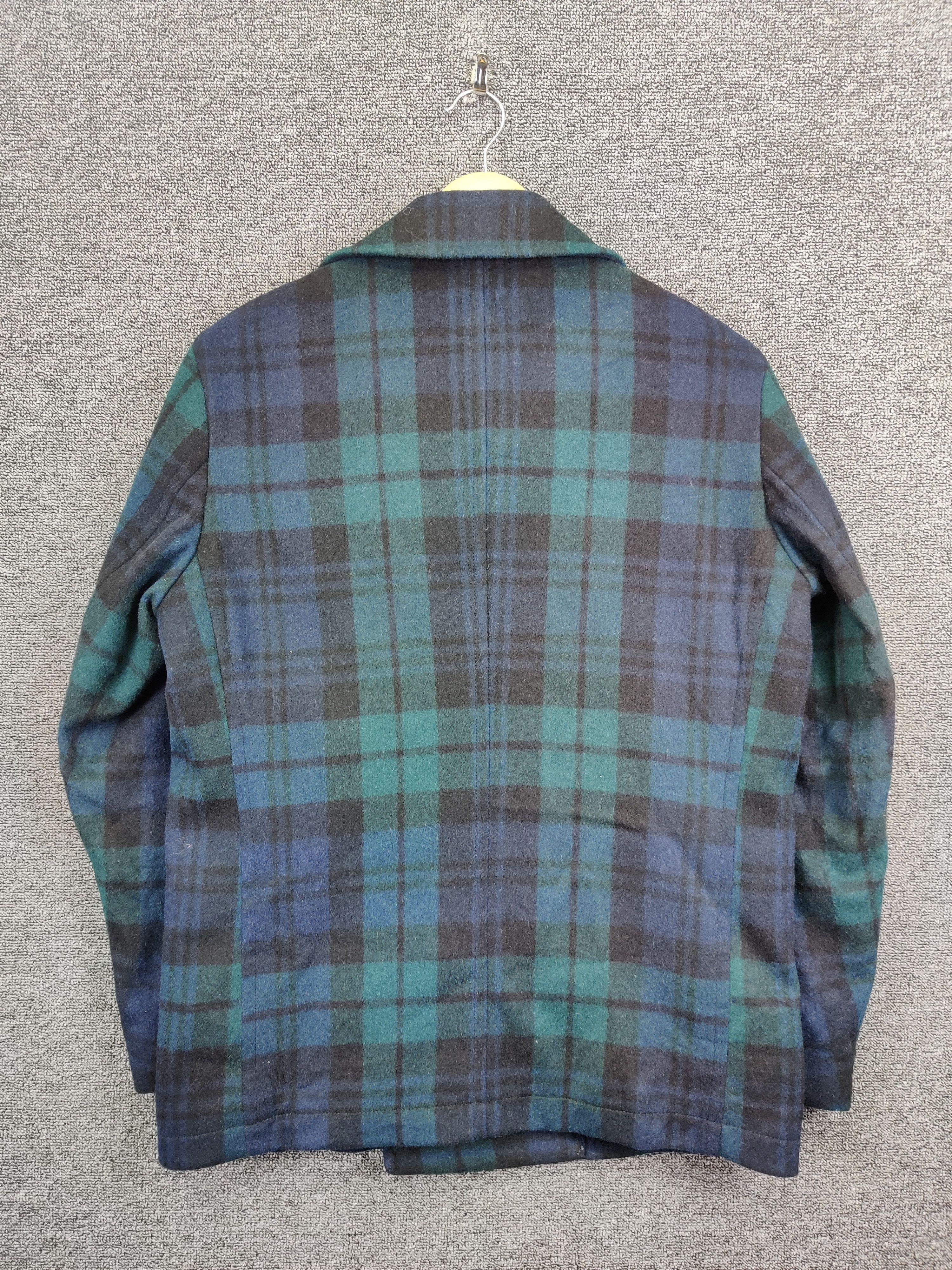 J.W. Anderson Uniqlo Wool Checked Double Breasted Coat