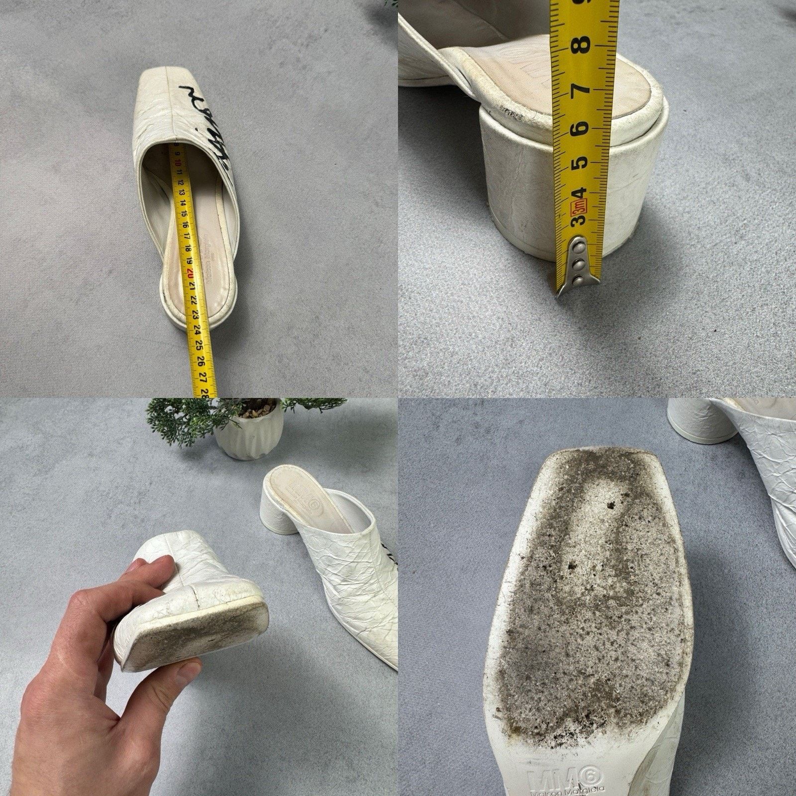 Maison Margiela Maison Margiela MM6 Mules White Size 37 Clogs US 7 Size US 7 / IT 37 - 22 Thumbnail