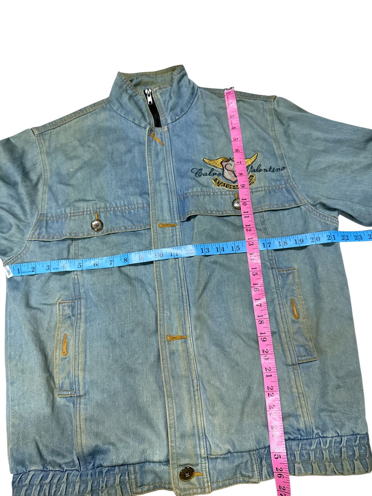 Kapital Distress Harrinton Jacket Carlo Valentino . Size US XL / EU 56 / 4 - 5 Thumbnail