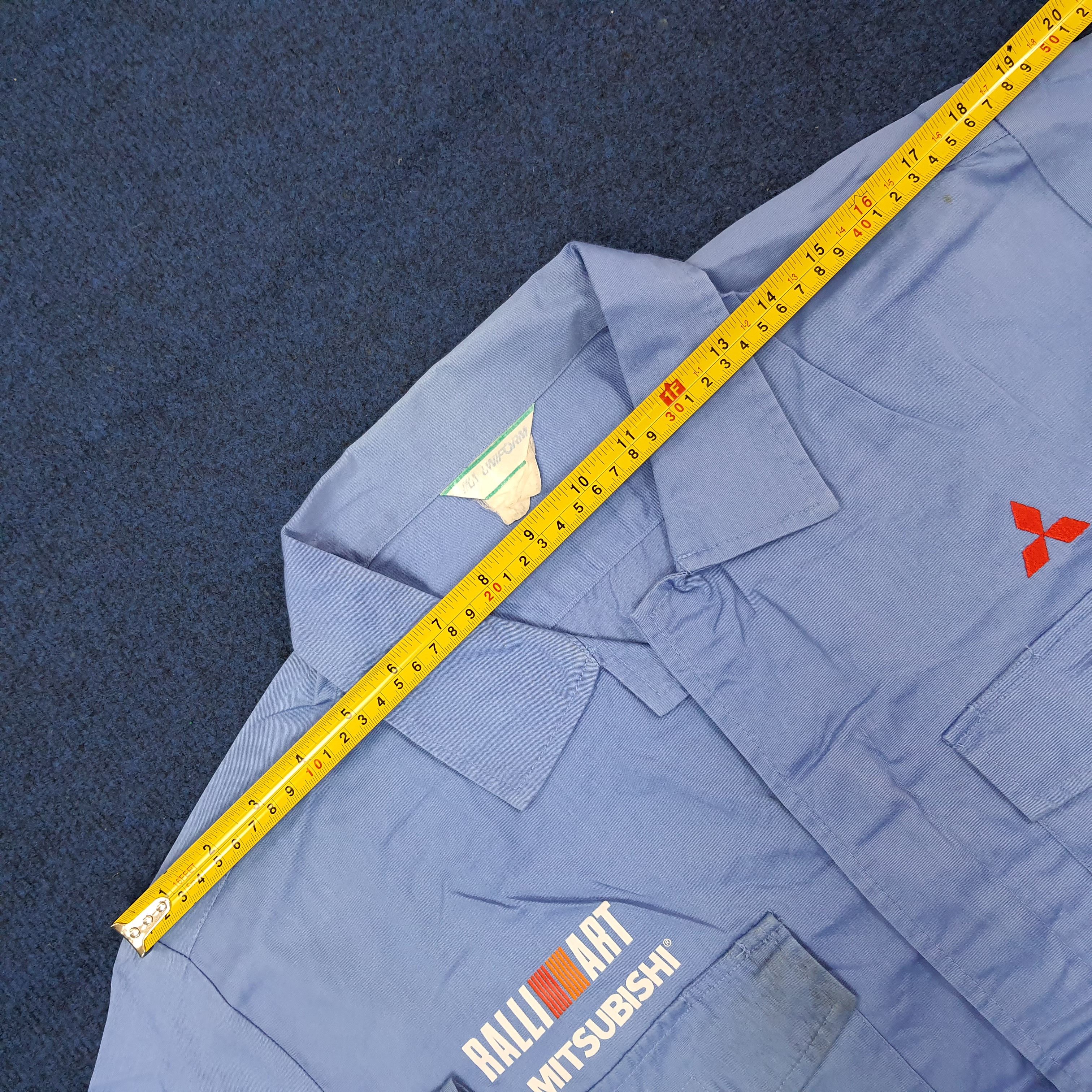 Japanese Brand Vintage Mitsubishi RalliArt Racing Sports Jacket C246N1 Size US L / EU 52-54 / 3 - 8 Thumbnail