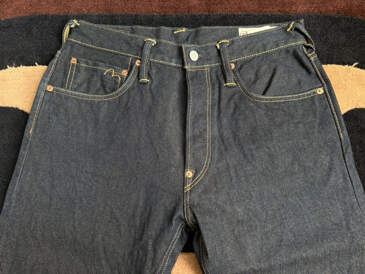 Evisu EVISU red daicock and white flower style jeans！size：31x34 Size US 31 - 7 Thumbnail