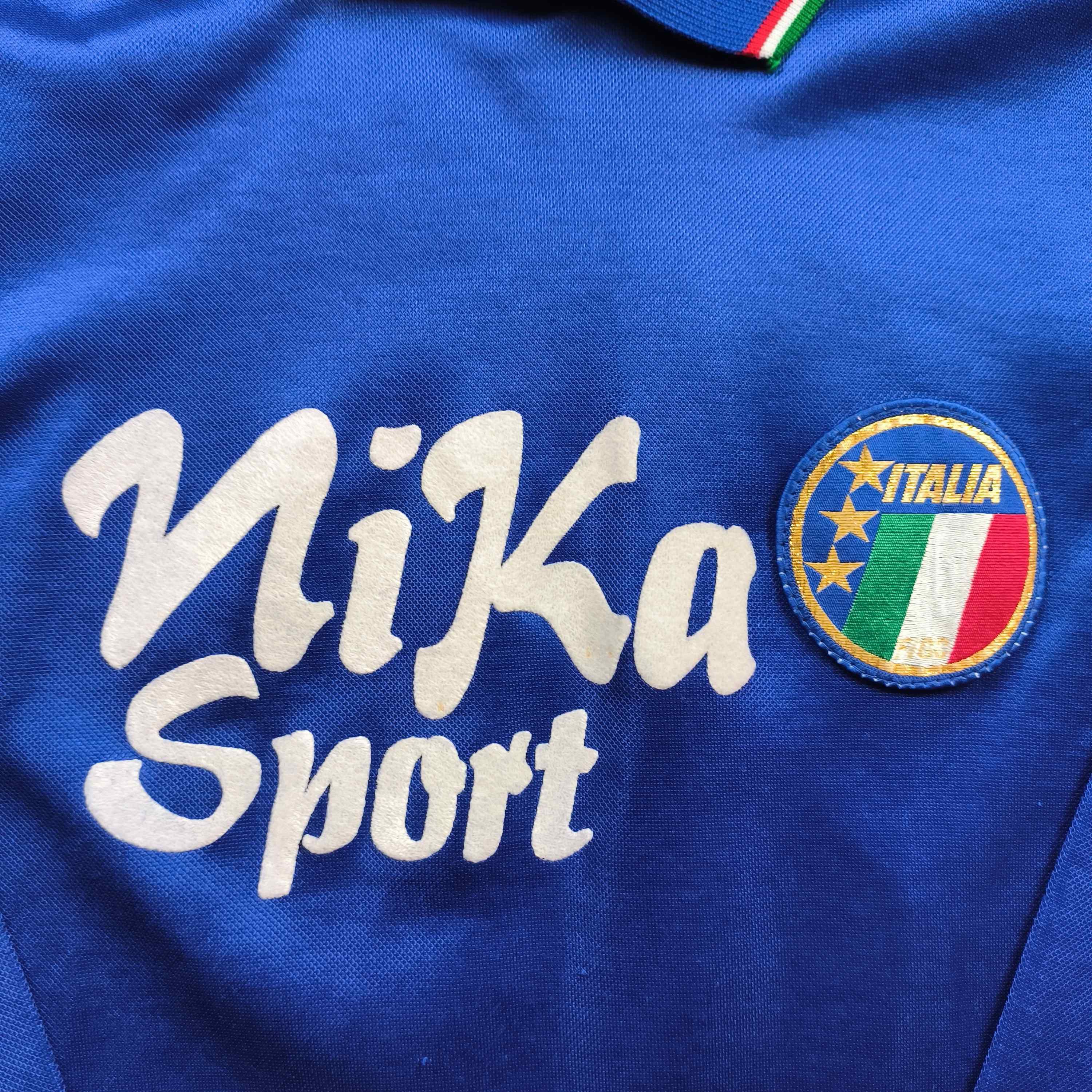 Diadora Italy 1990-92 Diadora home LS #3 football jersey size S Size US S / EU 44-46 / 1 - 3 Thumbnail