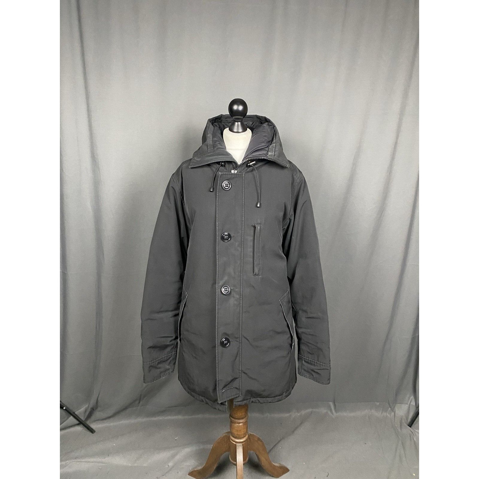 Canada Goose Canada Goose Women's Black Down Insulated Parka Jacket Size Size L / US 10 / IT 46 - 3 Thumbnail