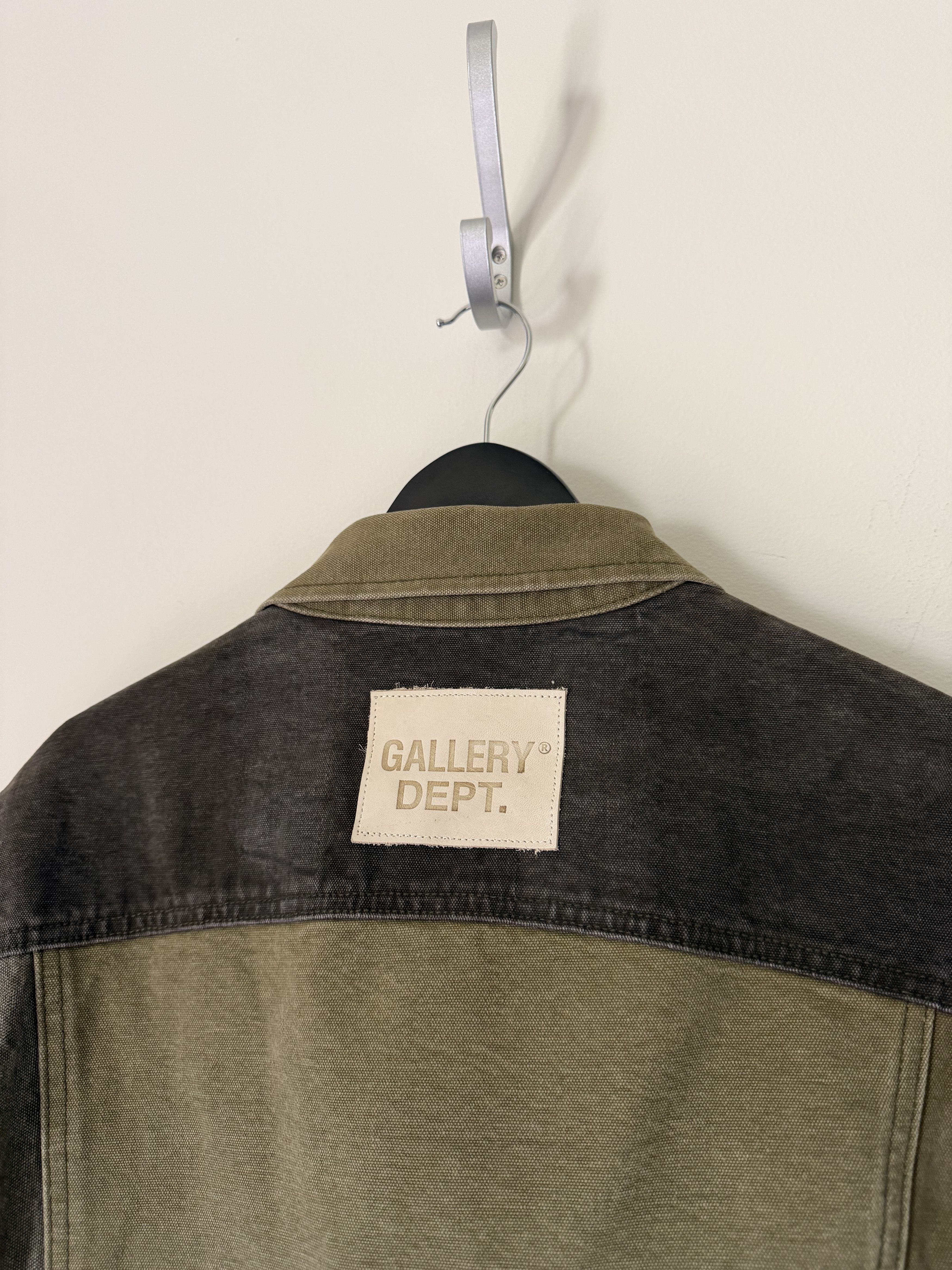 Gallery Dept. Gallery Dept. Andy Patchwork Canvas Jacket in Green Size US L / EU 52-54 / 3 - 7 Thumbnail