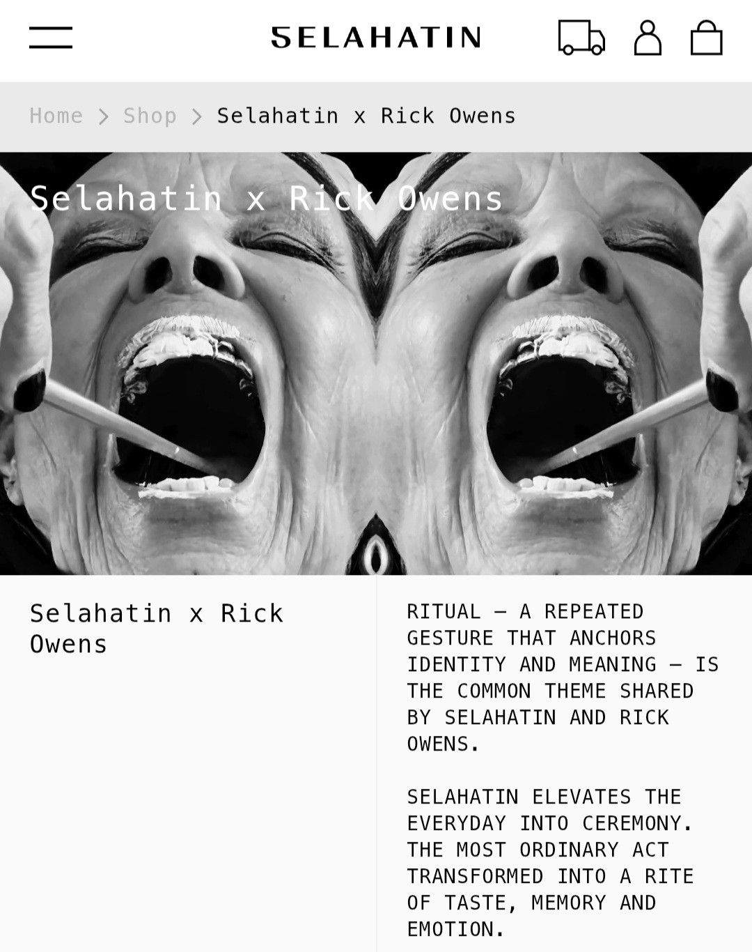 Rick Owens SELAHATIN x Rick Owens Toothbrush Size ONE SIZE - 5 Thumbnail