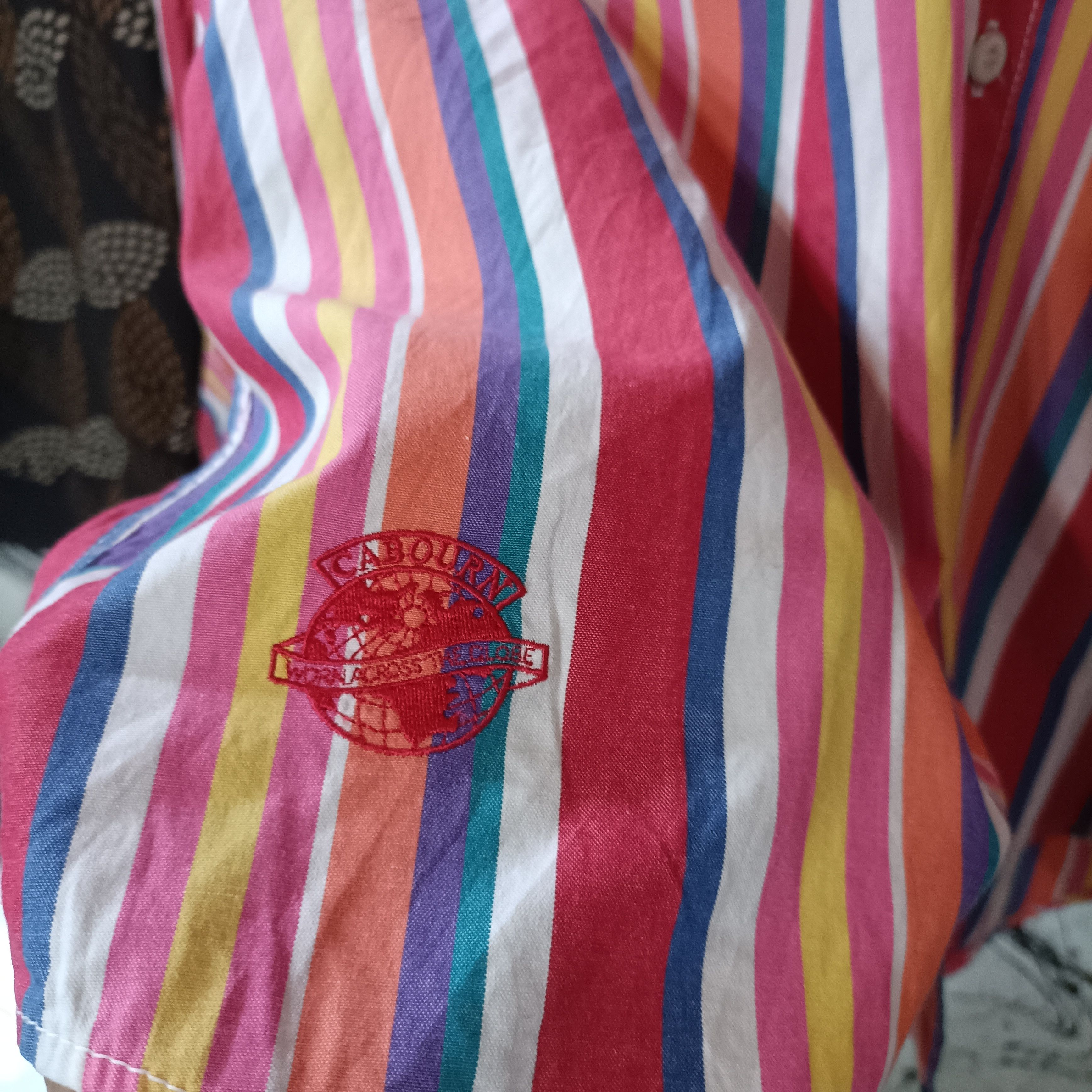 Nigel Cabourn Vintage Nigel Cabourn Stripe Shirt Size US L / EU 52-54 / 3 - 4 Thumbnail
