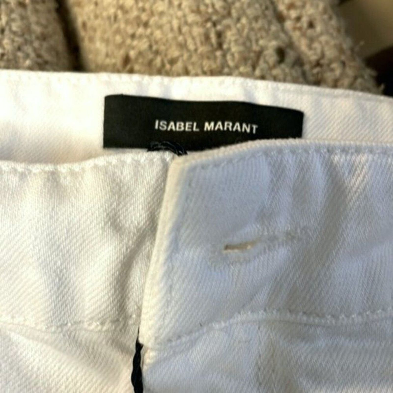 Isabel Marant Isabel Marant pants white size 6 Size 28" / US 6 / IT 42 - 8 Thumbnail
