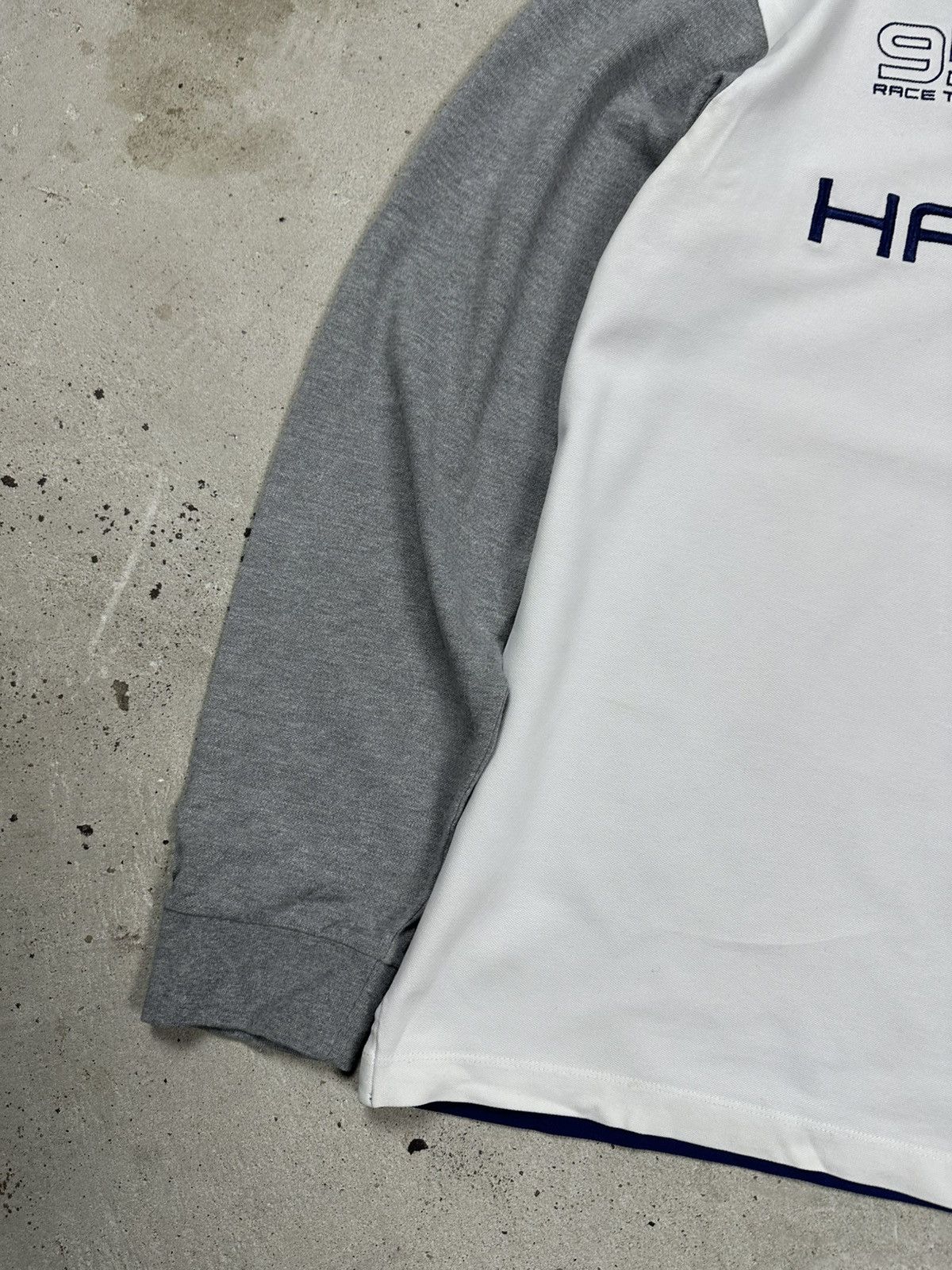 Hackett Vintage Hackett x Aston Martin Racing Long Sleeve Polo Rugby Size US XL / EU 56 / 4 - 4 Thumbnail