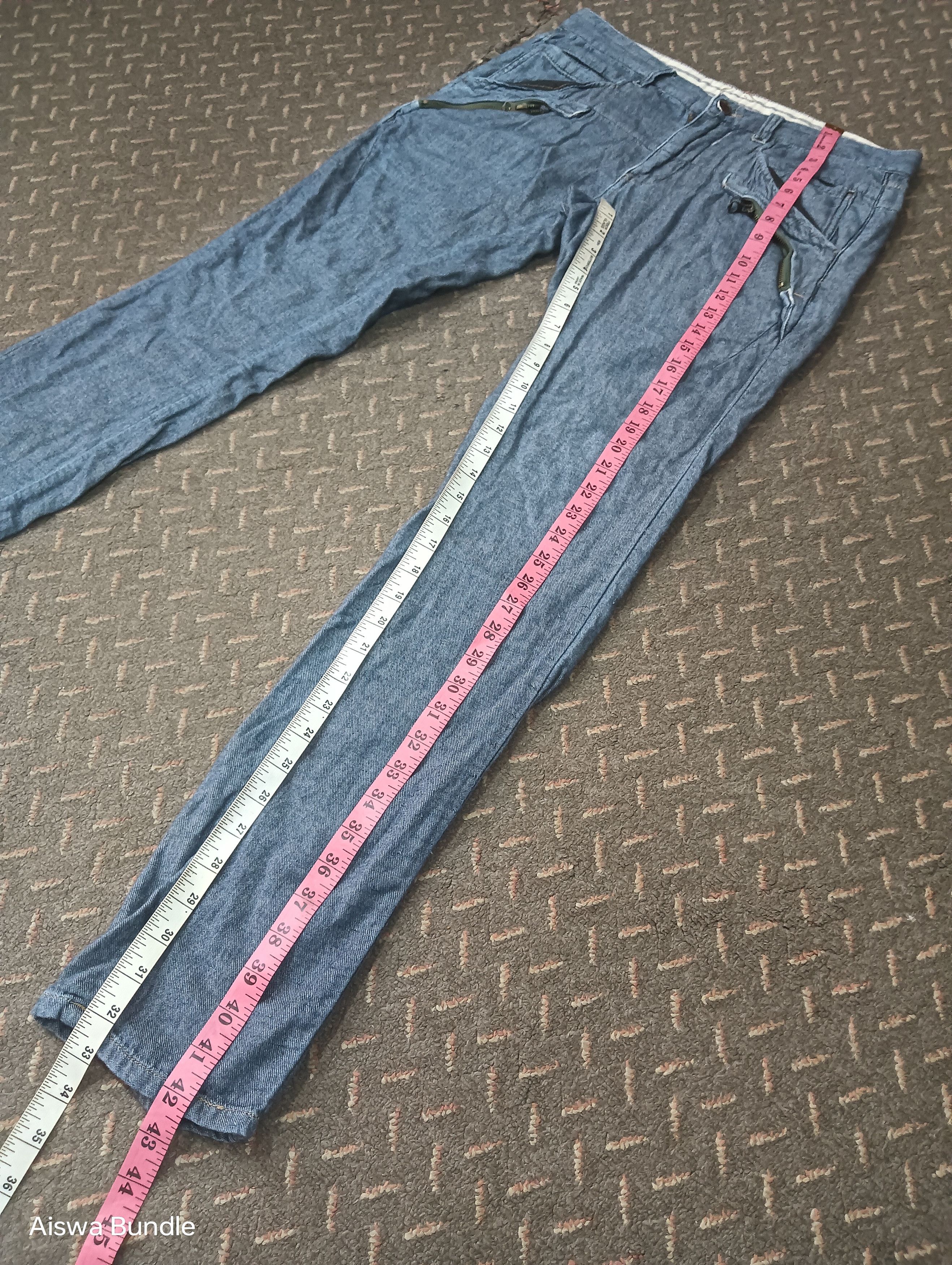 Japanese Brand PPFM JEANS PUNK STYLE Size US 34 / EU 50 - 15 Thumbnail