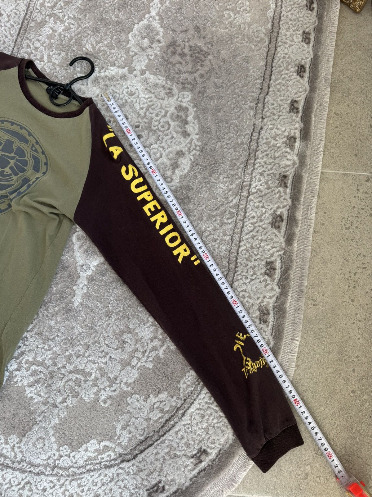 Diesel 90s Vintage Diesel Indigo Japanese Inscription Logo longslev Size US S / EU 44-46 / 1 - 11 Thumbnail