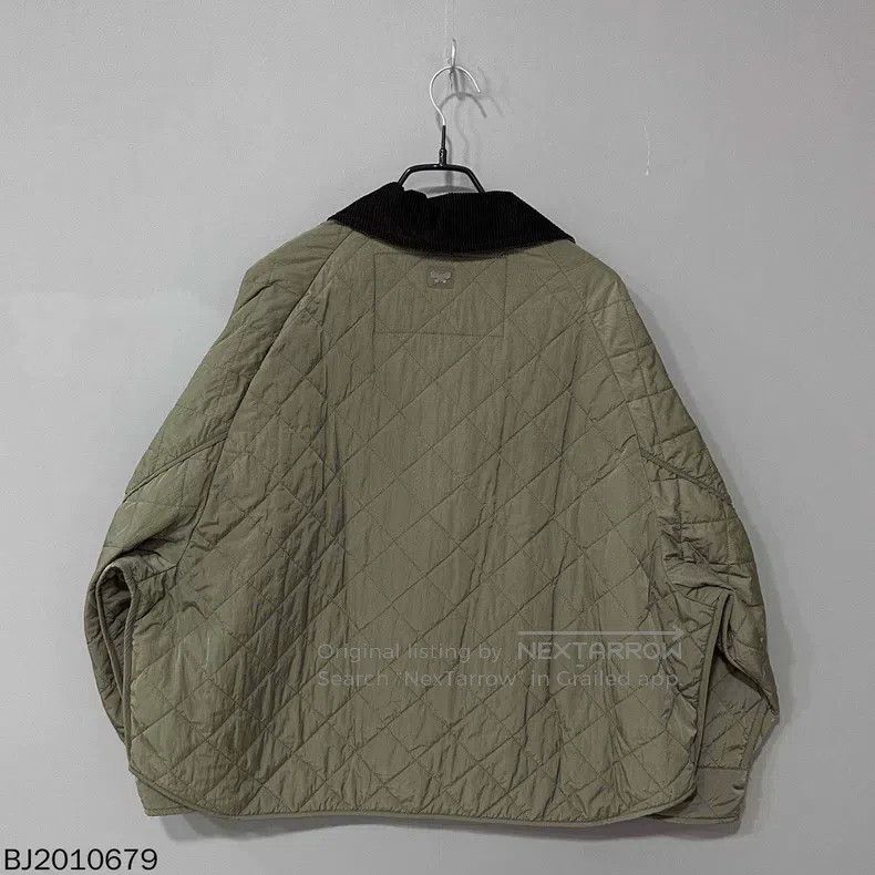 Max Mara Max Mara Military Green Quilted Cotton Jacket Size XS / US 0-2 / IT 36-38 - 4 Thumbnail