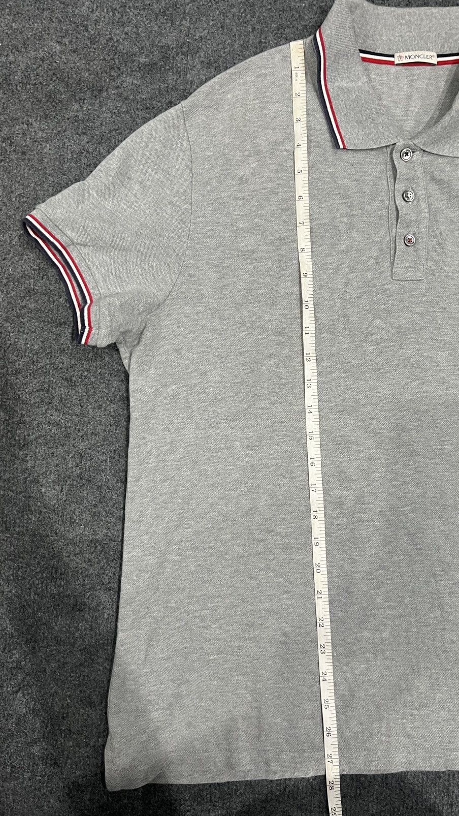 Moncler Maglia polo manica moncler poloshirt Size US M / EU 48-50 / 2 - 13 Thumbnail